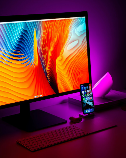 Philips Hue Bridge with AI Scene Sync